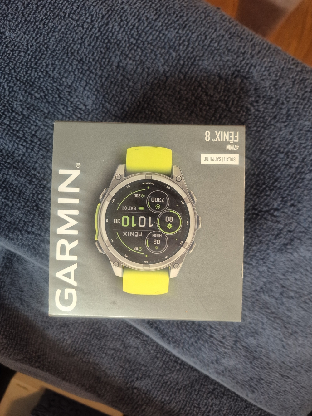 Garmin fēnix® 8 – 47 mm, Solar